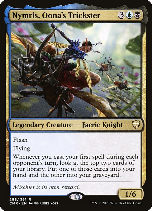 Nymris, Oona's Trickster - Commander Legends - 288