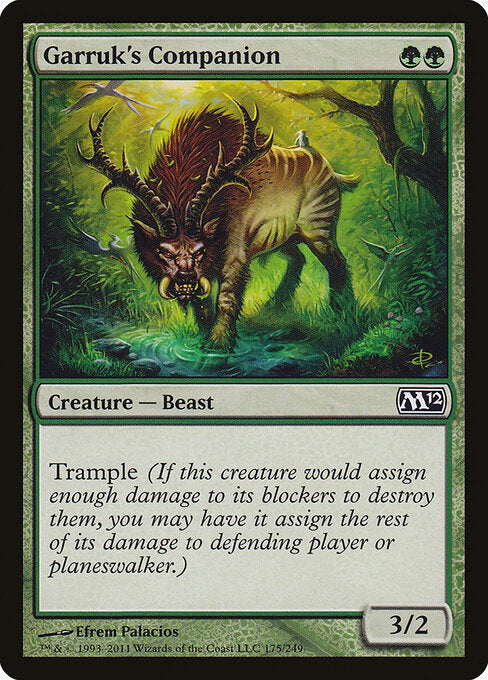 Garruk's Companion - Magic 2012 - 175