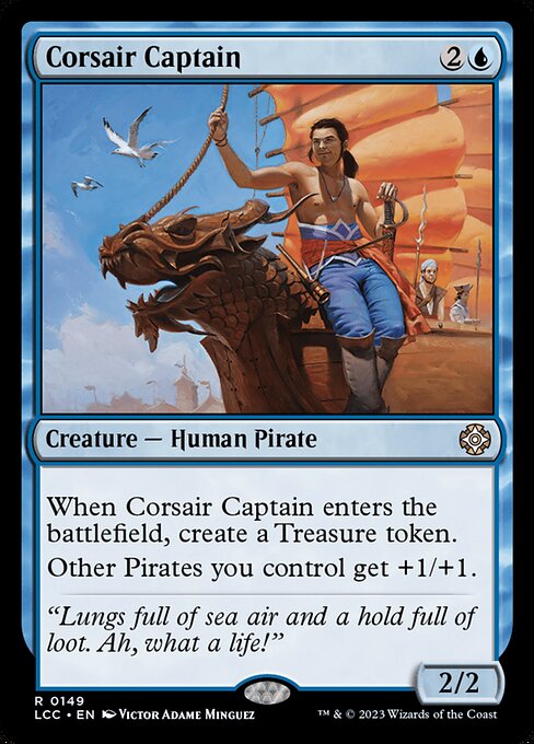 Corsair Captain - The Lost Caverns of Ixalan Commander - 149