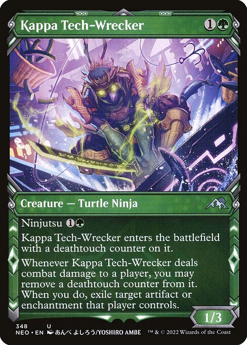 Kappa Tech-Wrecker - Kamigawa: Neon Dynasty - 348