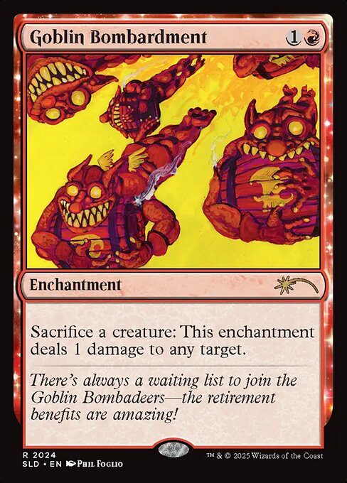 Goblin Bombardment - Secret Lair Drop - 2024