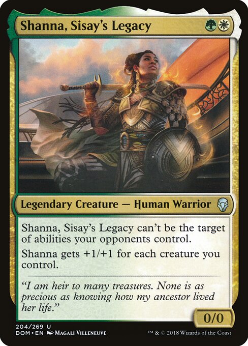 Shanna, Sisay's Legacy - Dominaria - 204