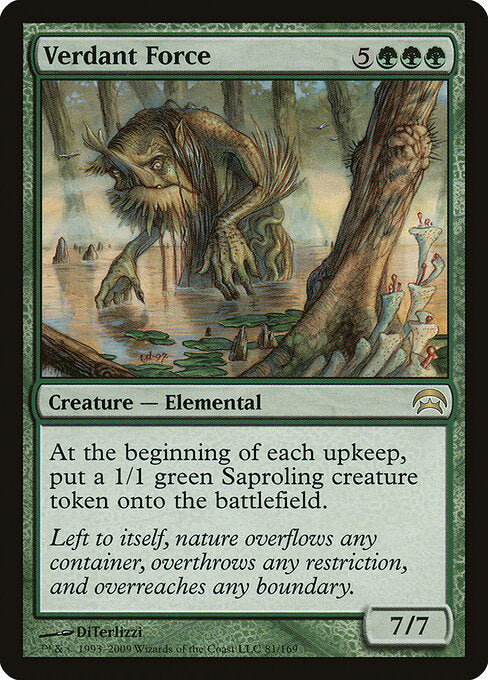 Verdant Force - Planechase - 81