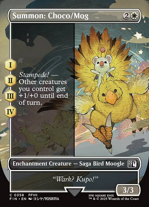 Summon: Choco/Mog - Final Fantasy - 358