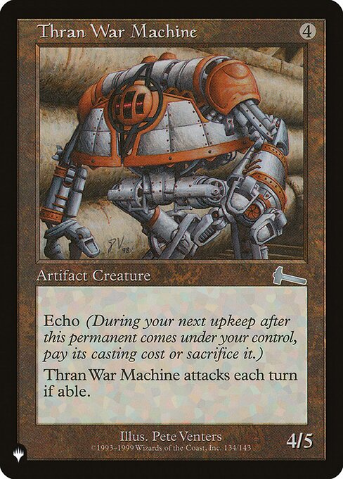 Thran War Machine - The List - ULG-134