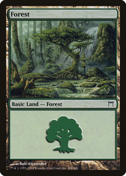 Forest - Champions of Kamigawa - 304