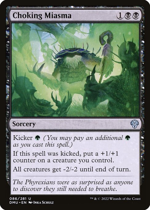 Choking Miasma - Dominaria United - 86