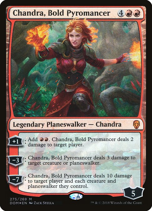 Chandra, Bold Pyromancer - Dominaria - 275