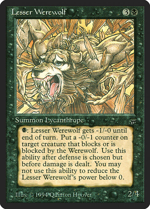 Lesser Werewolf - Legends - 110