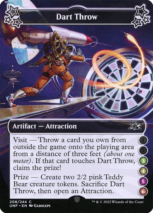 Dart Throw - Unfinity - 208d