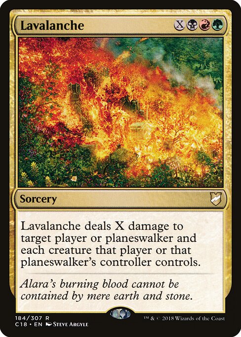 Lavalanche - Commander 2018 - 184