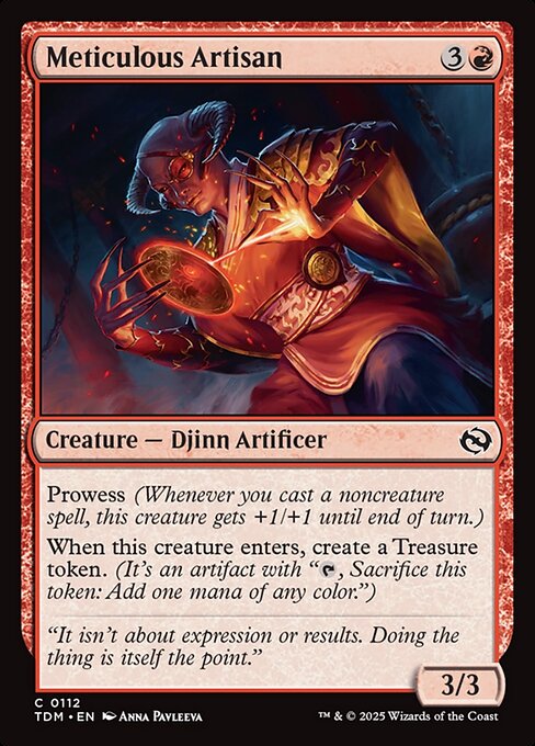 Meticulous Artisan - Tarkir: Dragonstorm - 112