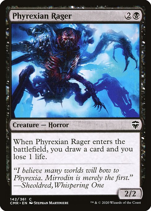 Phyrexian Rager - Commander Legends - 142