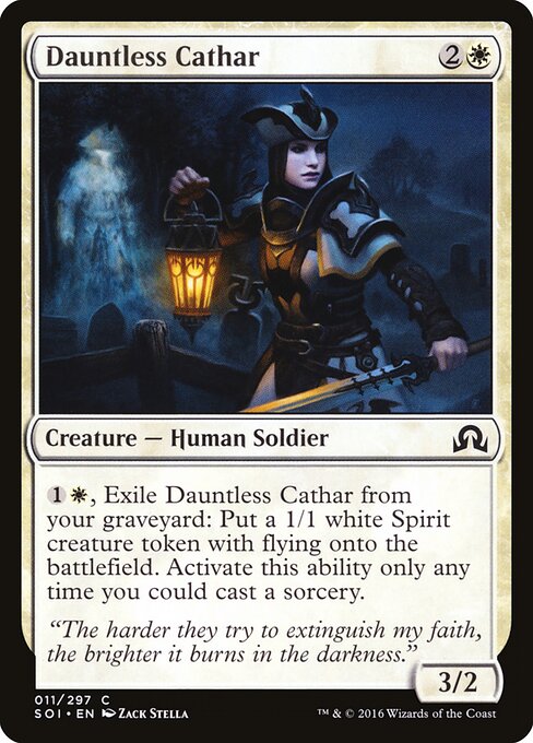 Dauntless Cathar - Shadows over Innistrad - 11