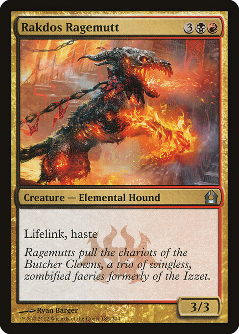 Rakdos Ragemutt - Return to Ravnica - 185