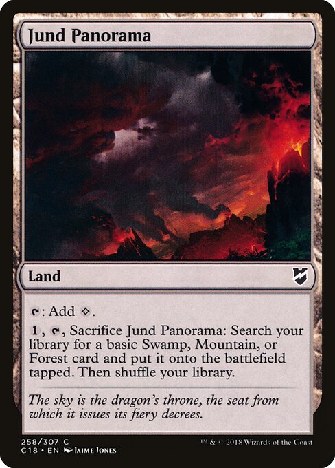 Jund Panorama - Commander 2018 - 258