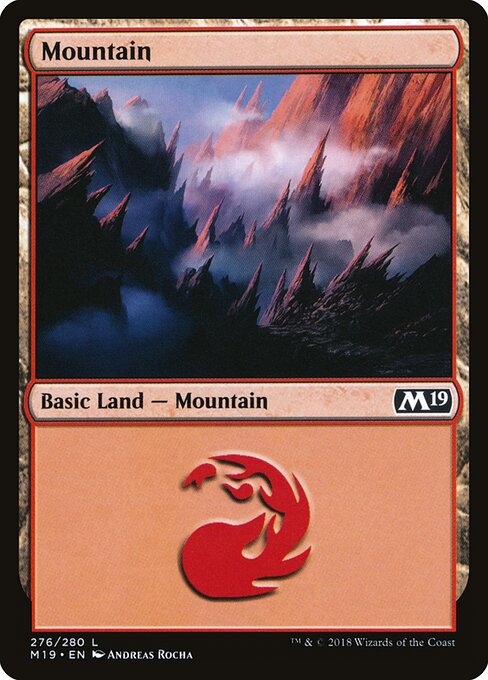 Mountain - Core Set 2019 - 276