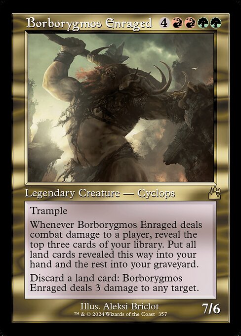 Borborygmos Enraged - Ravnica Remastered - 357