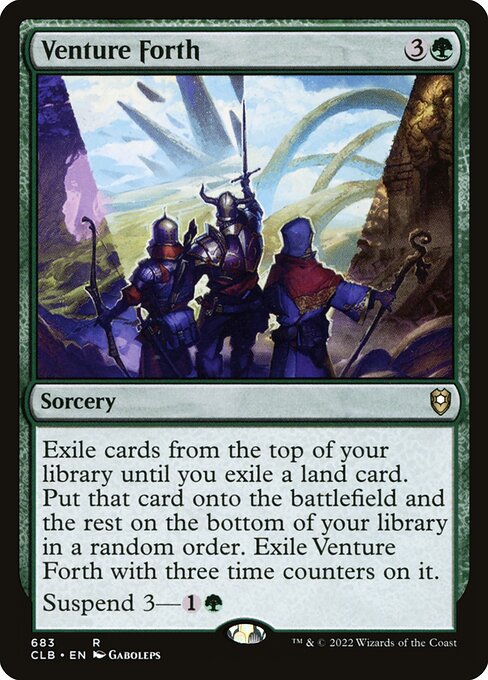 Venture Forth - Commander Legends: Battle for Baldur's Gate - 683