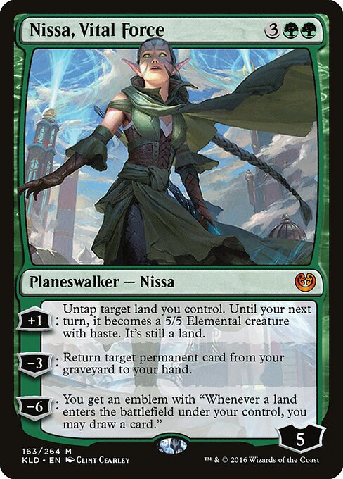Nissa, Vital Force - Kaladesh - 163