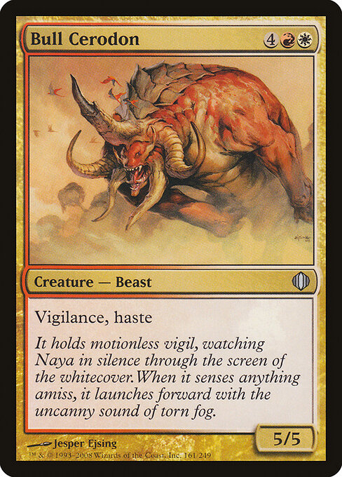 Bull Cerodon - Shards of Alara - 161