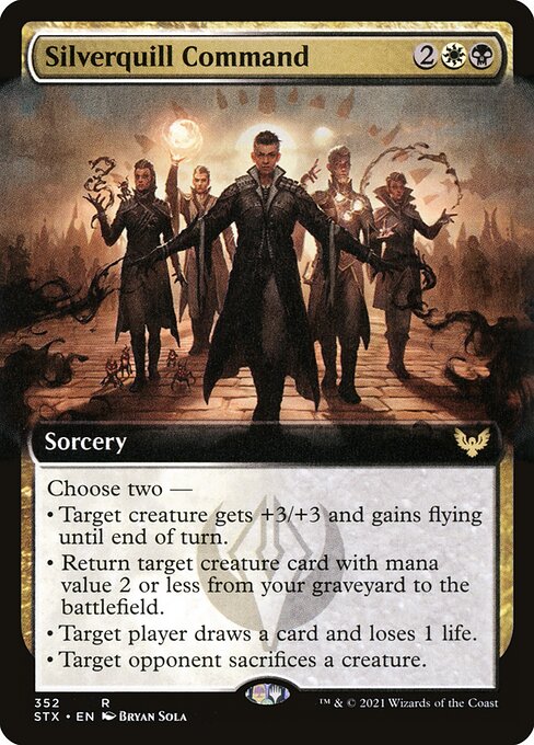 Silverquill Command - Strixhaven: School of Mages - 352
