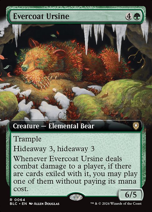 Evercoat Ursine - Bloomburrow Commander - 64