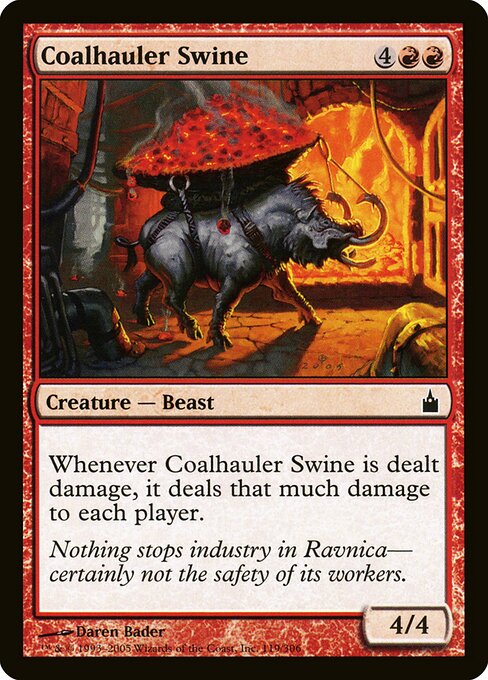 Coalhauler Swine - Ravnica: City of Guilds - 119
