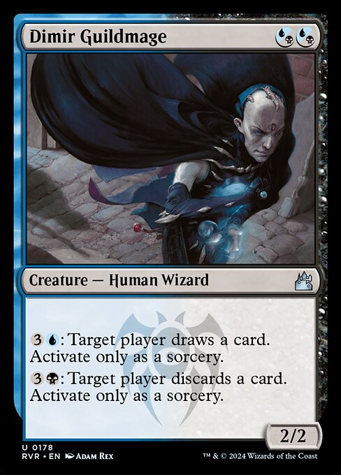Dimir Guildmage - Ravnica Remastered - 178