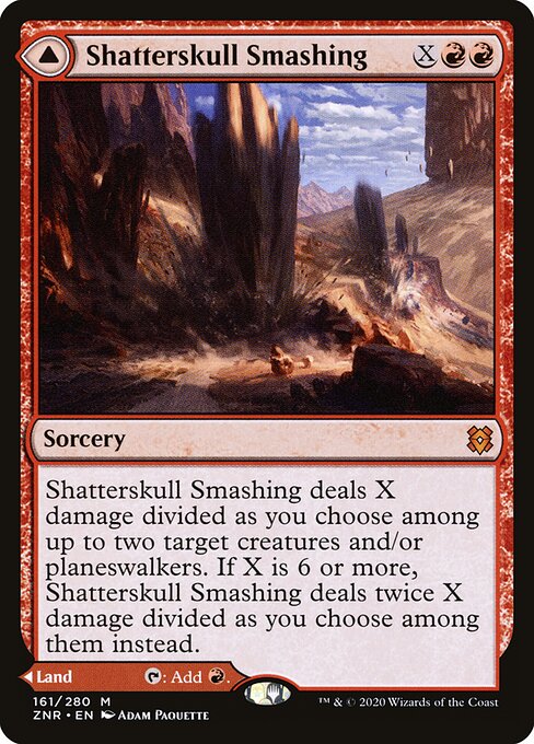 Shatterskull Smashing // Shatterskull, the Hammer Pass - Zendikar Rising - 161
