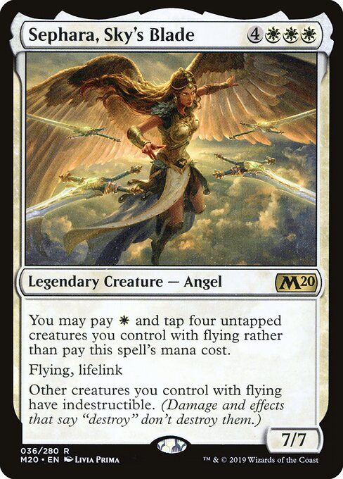 Sephara, Sky's Blade - Core Set 2020 - 36