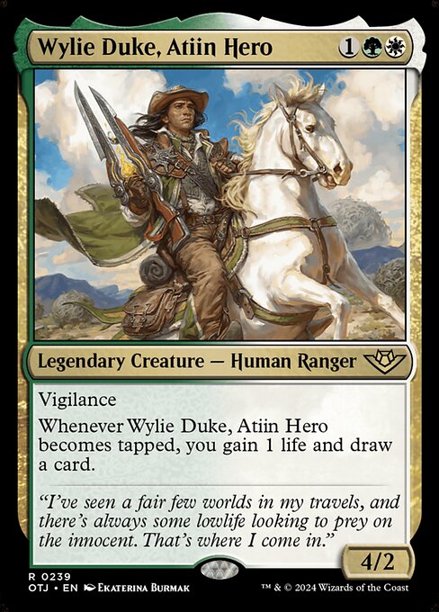 Wylie Duke, Atiin Hero - Outlaws of Thunder Junction - 239