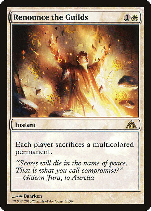 Renounce the Guilds - Dragon's Maze - 5