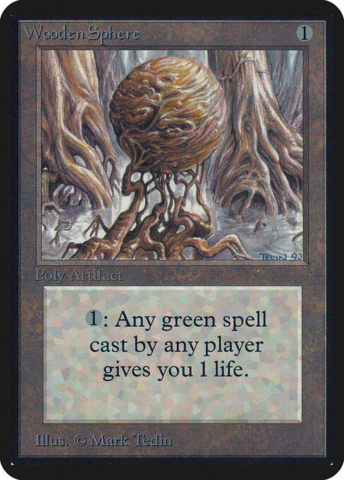 Wooden Sphere - Limited Edition Alpha - 276