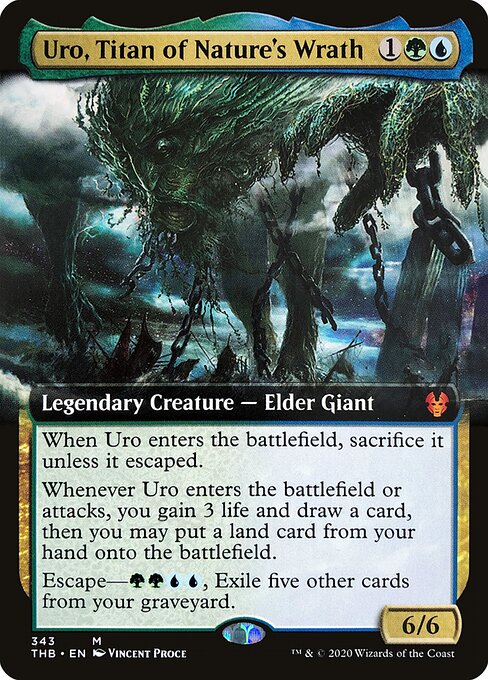 Uro, Titan of Nature's Wrath - Theros Beyond Death - 343