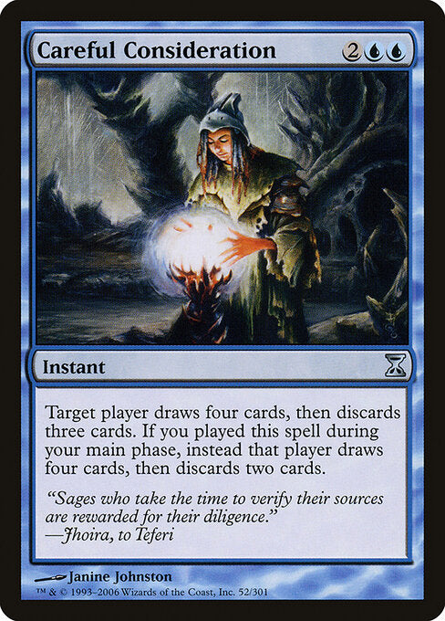 Careful Consideration - Time Spiral - 52
