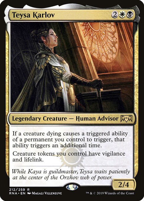 Teysa Karlov - Ravnica Allegiance - 212