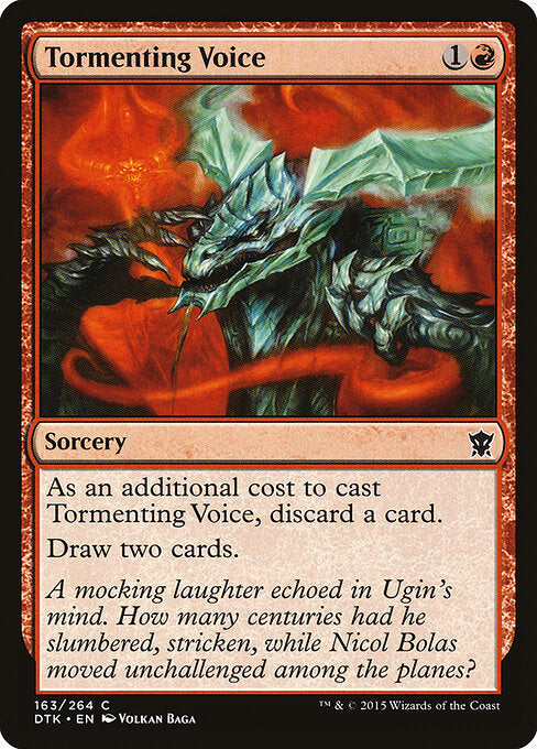 Tormenting Voice - Dragons of Tarkir - 163