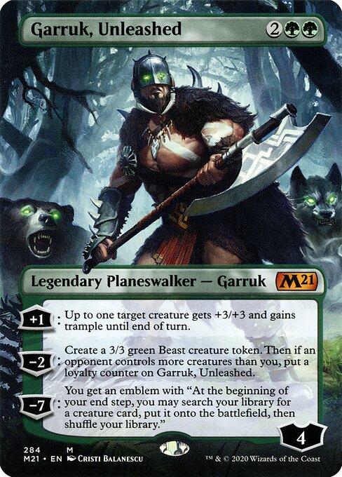 Garruk, Unleashed - Core Set 2021 - 284