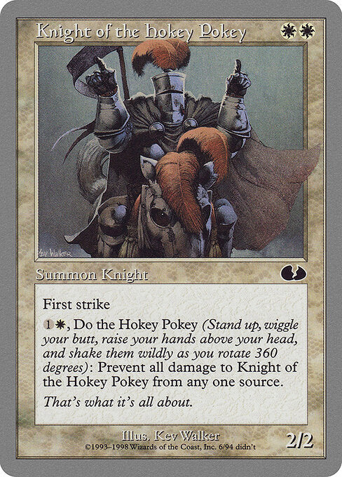 Knight of the Hokey Pokey - Unglued - 6