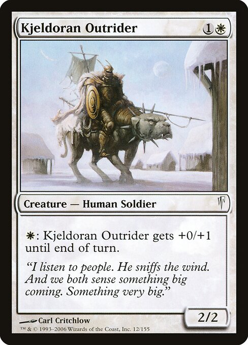 Kjeldoran Outrider - Coldsnap - 12