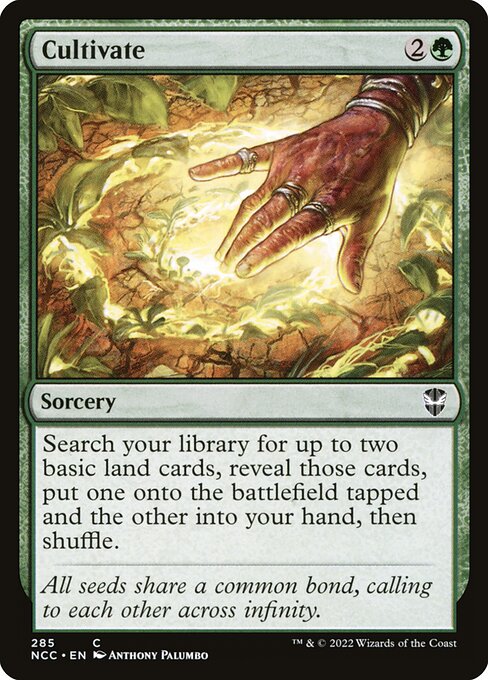 Cultivate - New Capenna Commander - 285