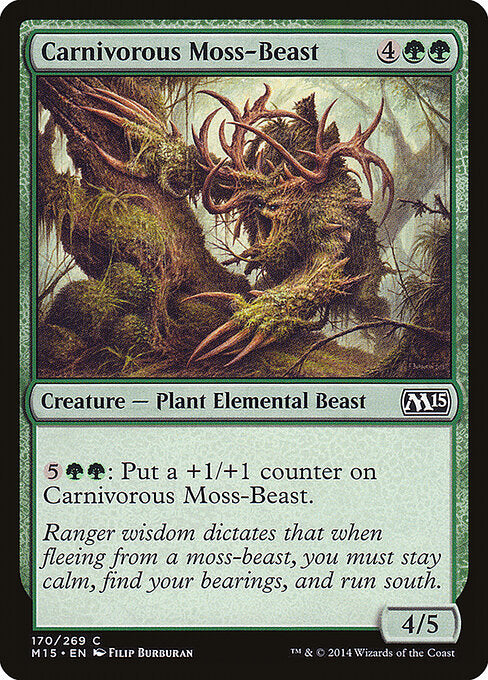 Carnivorous Moss-Beast - Magic 2015 - 170