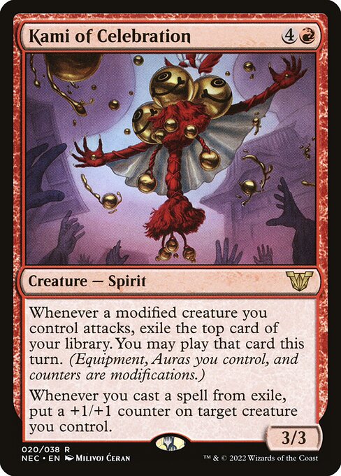 Kami of Celebration - Neon Dynasty Commander - 20