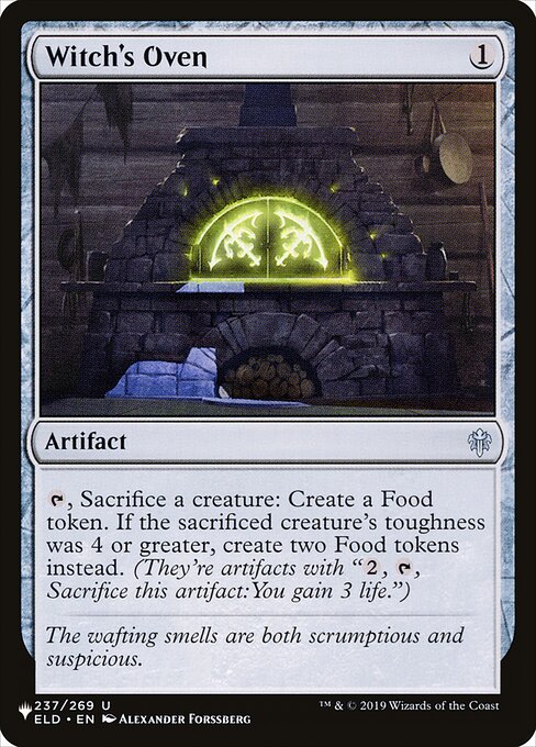 Witch's Oven - The List - ELD-237