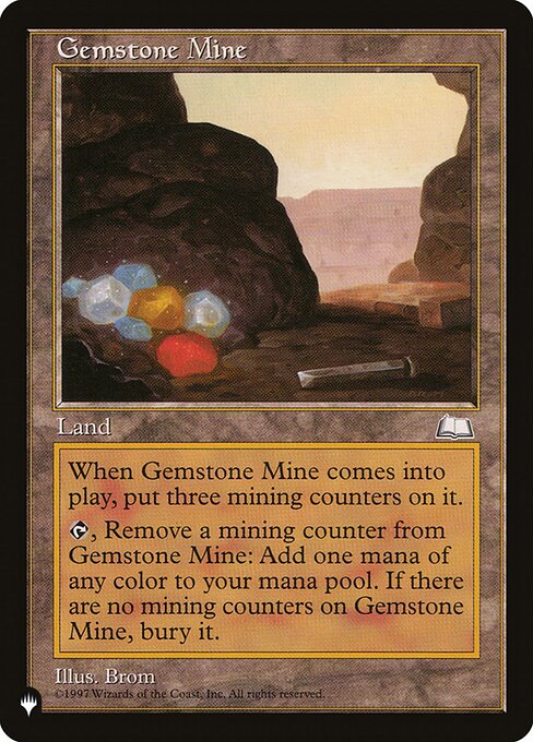 Gemstone Mine - The List - WTH-164