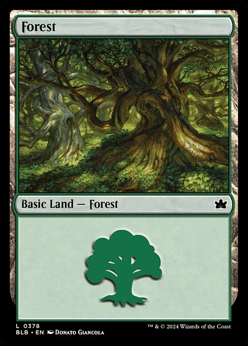 Forest - Bloomburrow - 378
