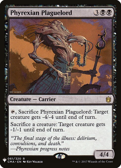 Phyrexian Plaguelord - The List - CMA-61