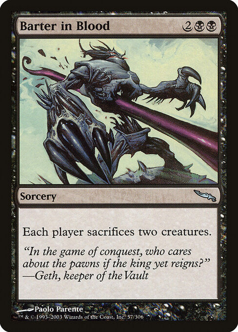 Barter in Blood - Mirrodin - 57