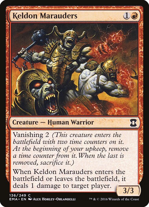 Keldon Marauders - Eternal Masters - 136
